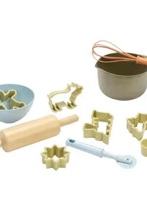 Rechtstreeks Van De Fabrikant Dantoy BIO Plastic Bakset - 11 Onderdelen - Pastel