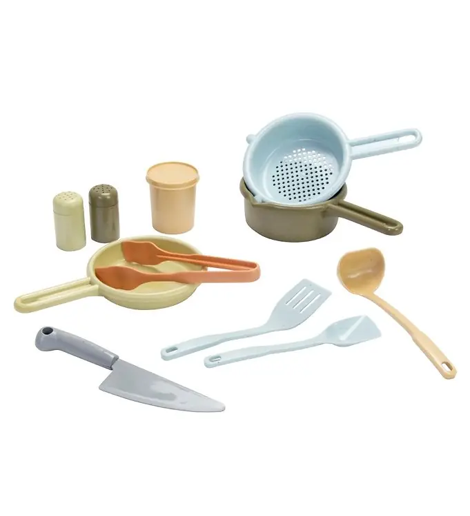 Favoriet Dantoy BIO Plastic Keukenset - 11 Onderdelen - Pastel