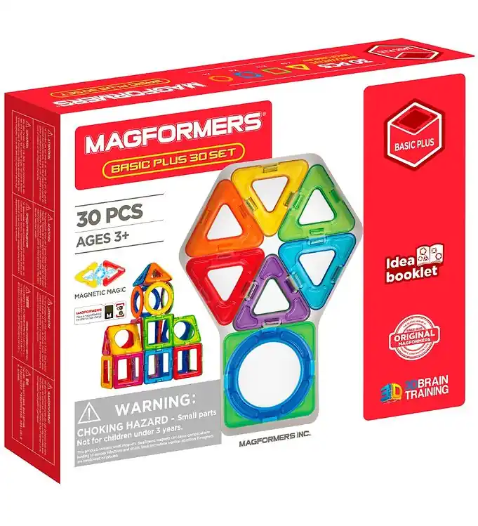 Koop Vandaag Magformers Basic Plus Set - 30 Onderdelen