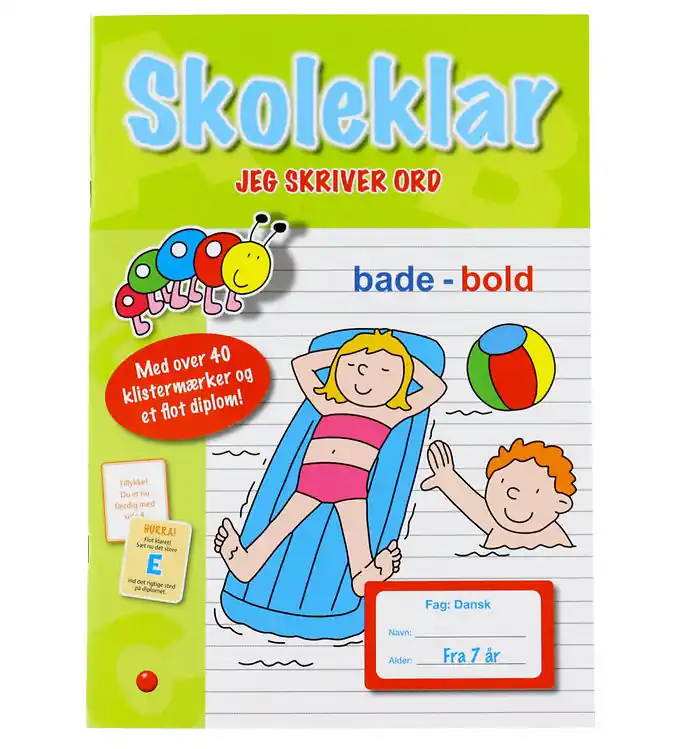 Uitverkoop Forlaget Bolden Activiteitenboek m. Stickers - Klaar voor school