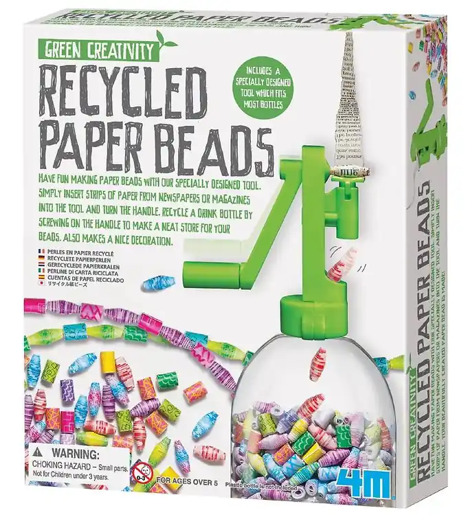 4M - Green Creativiteit - Parelklei van gerecycled papier Fabrieksprijs