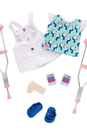 Our Generation Poppenkleding - Op krukken Express Levering