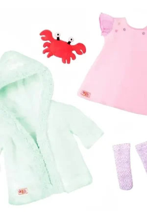 Betaalbaar Our Generation Poppenkleding - Deluxe Natkjole Havfrue