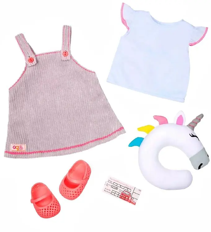 Direct Beschikbaar Our Generation Poppenkleding - Klaar om te reizen