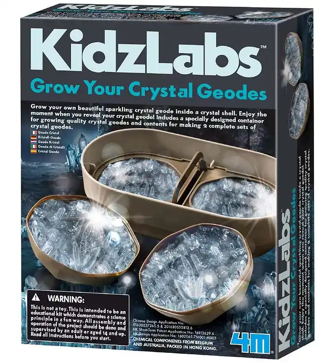 Bestel Nu 4M - KidzLabs - Geode Kristal Kweker