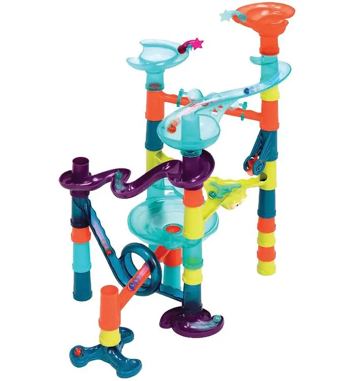 B. toys Knikkerbaan - 38 Onderdelen - Multicolour Seizoensaanbieding