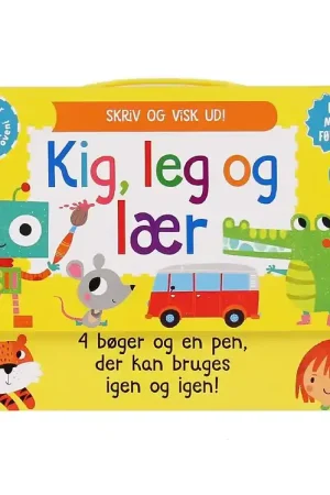 Karrusel Forlag Koffer m. Boeken - Kijk, speel en leer Laatste Versie
