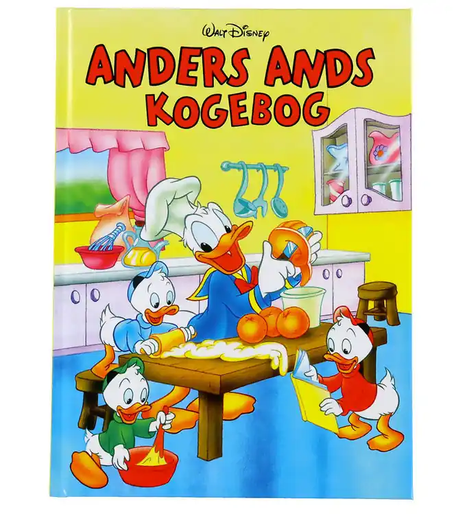Karrusel Forlag Boek - Disney - Anders And's Kookboek - Deens Tijdelijk Beschikbaar