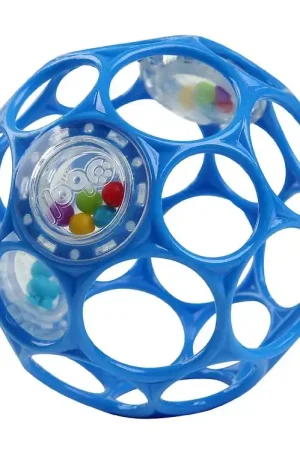 Oball Rammelaar - 9 cm - Blauw Laatste Versie
