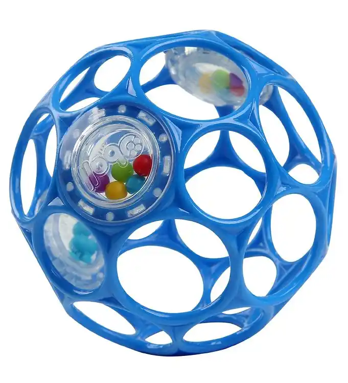 Oball Rammelaar - 9 cm - Blauw Laatste Versie