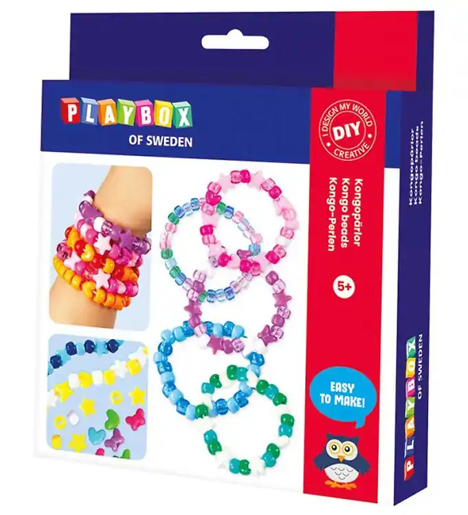 Playbox Kralenset - 400 st. - Kongo Beads Rechtstreeks Van De Fabrikant
