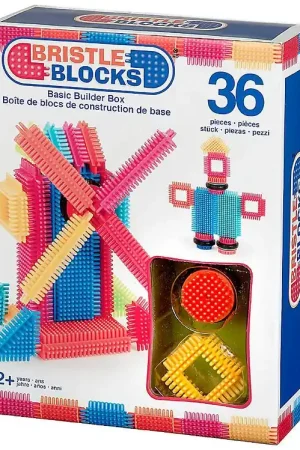 Bristle Blocks Blokken - 36 stk - Basic Bouwer Laatste Kans