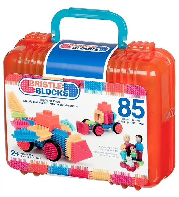 Bestseller Bristle Blocks Koffer - 85 stk - BIG Waarde