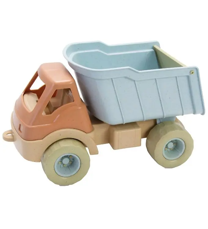 Dantoy BIO Plastic Vrachtwagen - 30 cm - Pastel Betrouwbaar