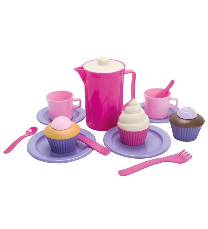 Dantoy My Weinig Princess Koffie & Cupcakes - 20 Onderdelen Flitsaanbieding