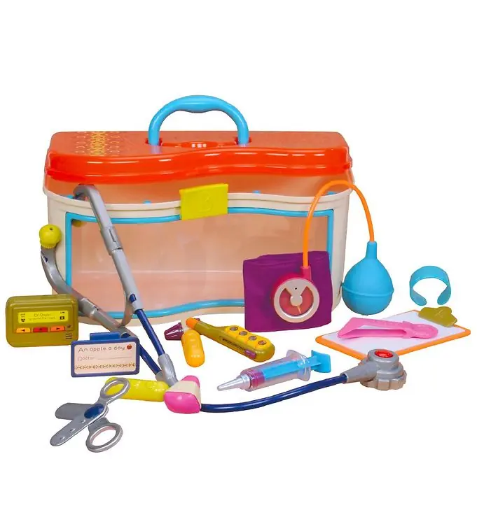B. toys Dokterstas m. Geluid - Wee MD - Multicolour Meest Verkocht