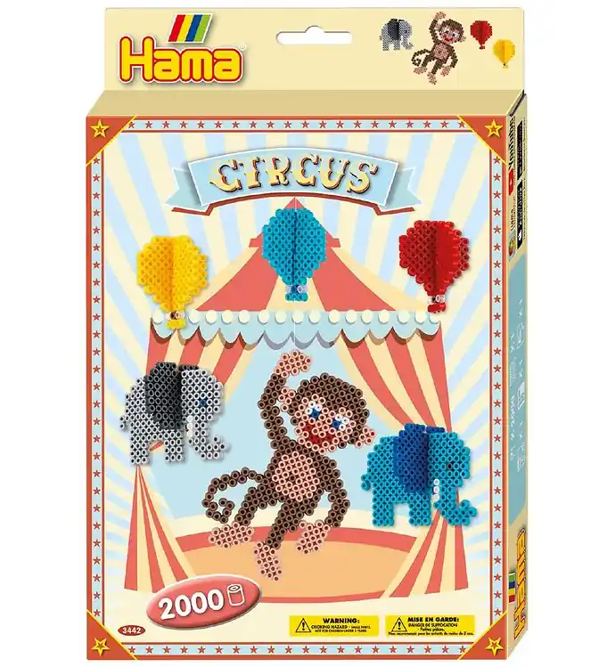 Actieprijs Hama Midi Kralenset - 2000 st. - Circus