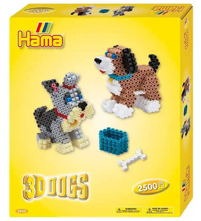 Weekendaanbieding Hama Midi Kralenset - 2500 st. - 3D - Honden