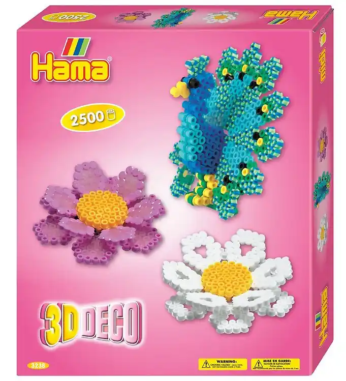 Laatste Versie Hama Midi Kralenset - 2500 st. - 3D - Deco