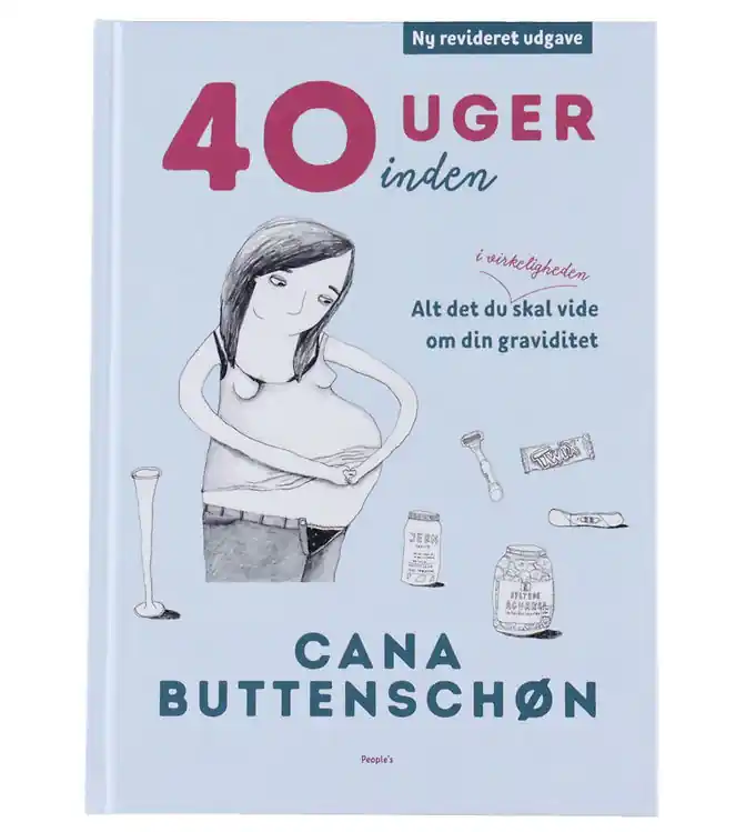 Express Levering Cana Buttenschøns Boek - 40 weken ervoor - Deens
