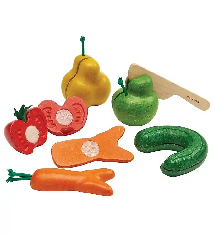 Favoriet PlanToys Fruit & Groenten - Multicolour