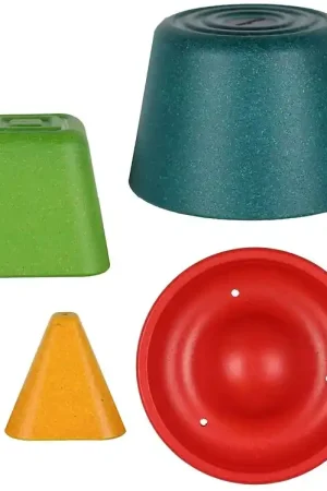 Laatste Versie PlanToys Zandspeelgoed - 12 cm - Multicolour