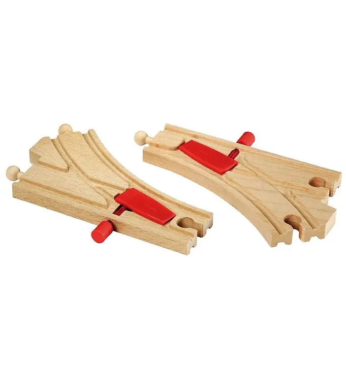Tijdelijk Beschikbaar BRIO World Mechanische wisselspoor 33344