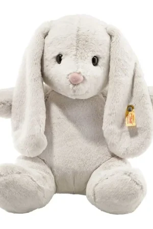 Laatste Kans Steiff Knuffel - Hoppie Rabbit - 38 cm - Light Grey