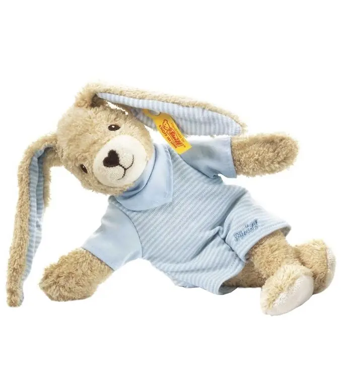 Steiff Knuffel - Springhaas - 20 cm - Blue Tijdelijk Beschikbaar