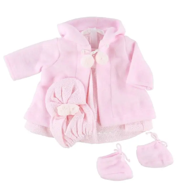 Op = Op Asi Poppenkleding - 46 cm - Roze