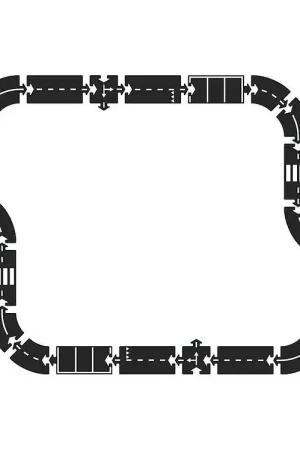 Populair Waytoplay Racebaan - 24 Onderdelen - Highway