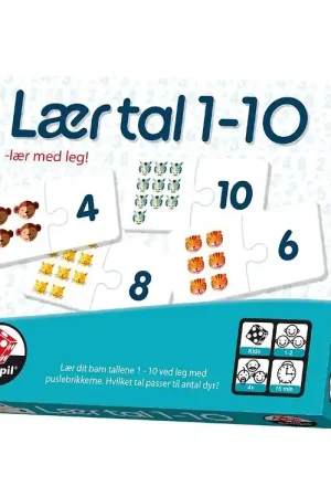 Danspil Leerspel - Leer Nummers 1-10 Flitsaanbieding