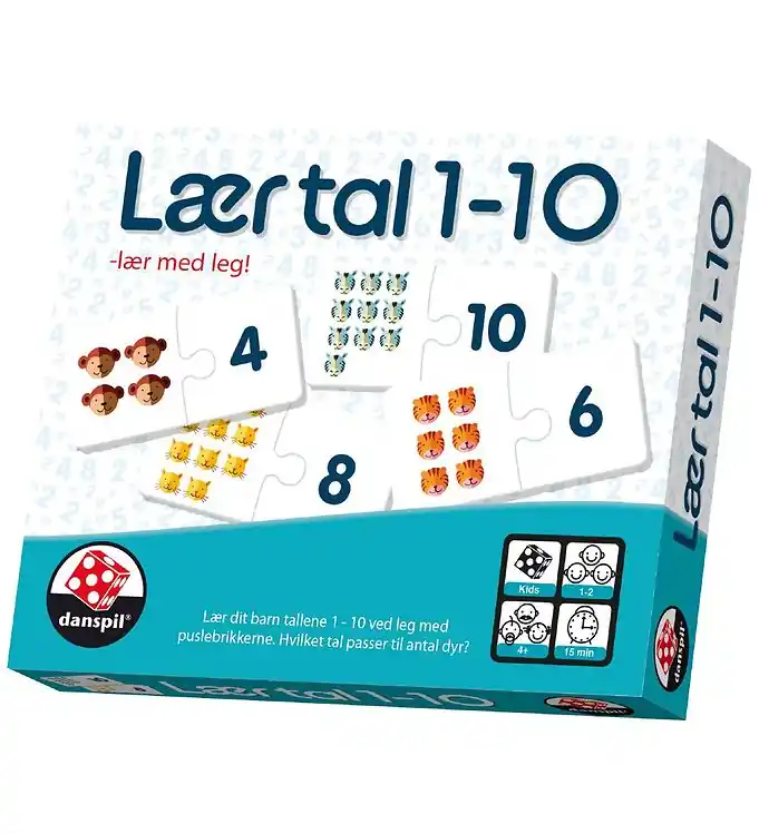 Danspil Leerspel - Leer Nummers 1-10 Flitsaanbieding
