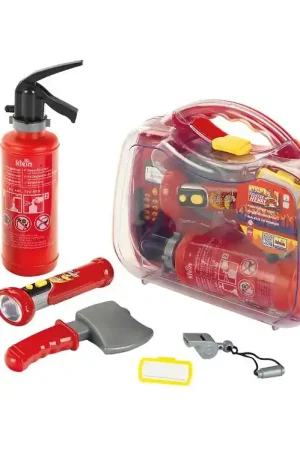 Klein Brand aangestoken in Koffer - 6 stk - Rood Op = Op