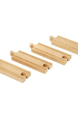 BRIO Rechte rails - 4 Onderdelen - Kaart - Hout 33334 Nu Kopen