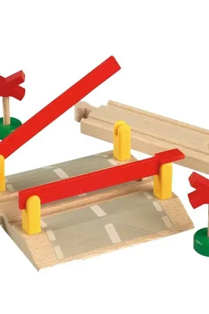 BRIO Spoorwegovergang - 4 Onderdelen - Hout 33388 Favoriet