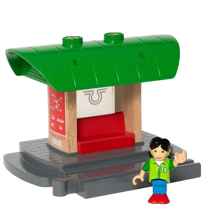 BRIO World Treinstation m. Audiorecorder 33840 Hete Deal