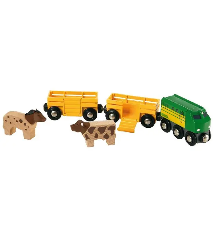 Gecertificeerd BRIO World Boerderijtrein 33404