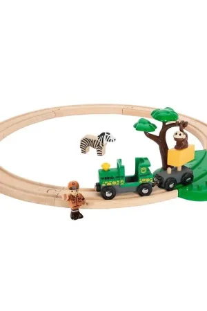 Voordeelprijs BRIO World Treinset - 17 Onderdelen - Safari 33720