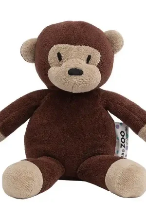 NatureZoo Knuffel - 18 cm - Aapje - Bruin Finale Uitverkoop