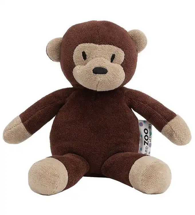 NatureZoo Knuffel - 18 cm - Aapje - Bruin Finale Uitverkoop