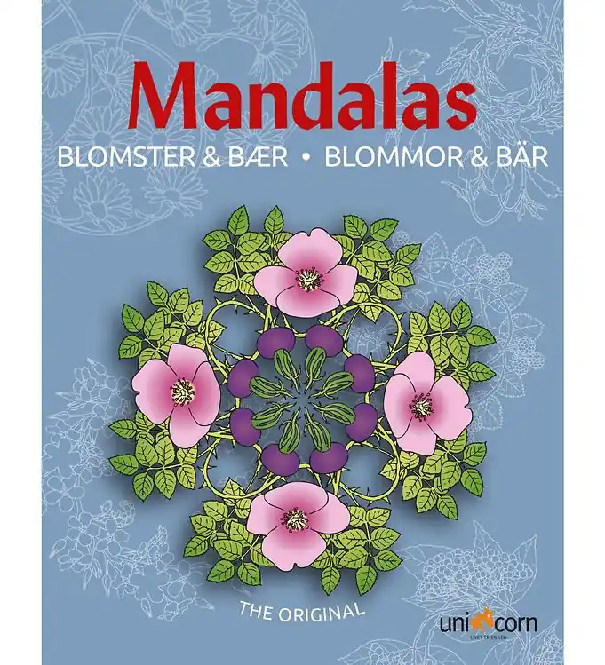 Gecertificeerd Mandalas Kleurboek - Bloemen & Bessen