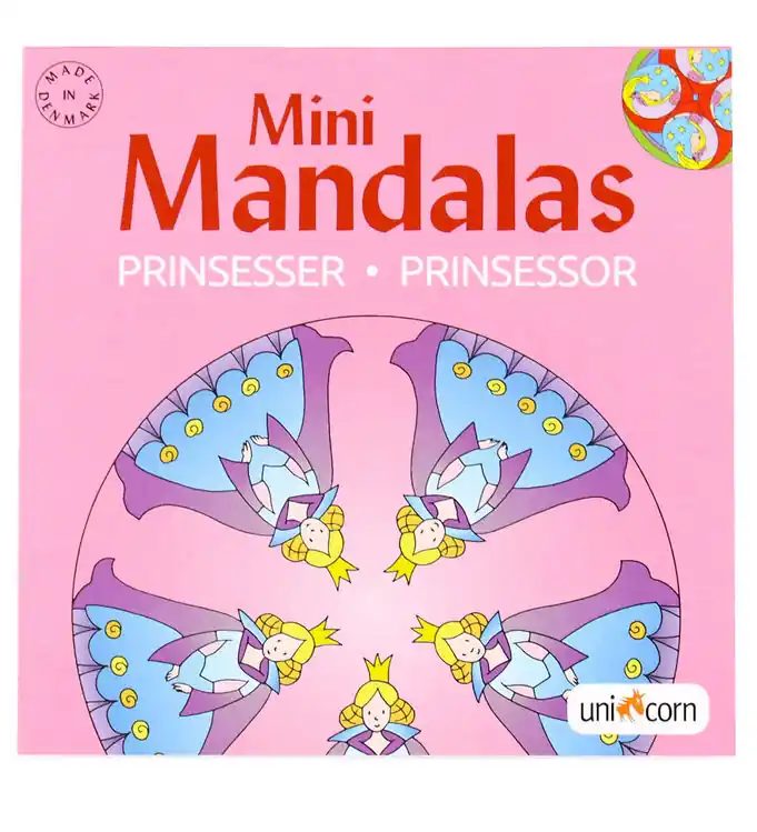 Tijdelijk Beschikbaar Mini Mandalas Kleurboek - Prinsessen