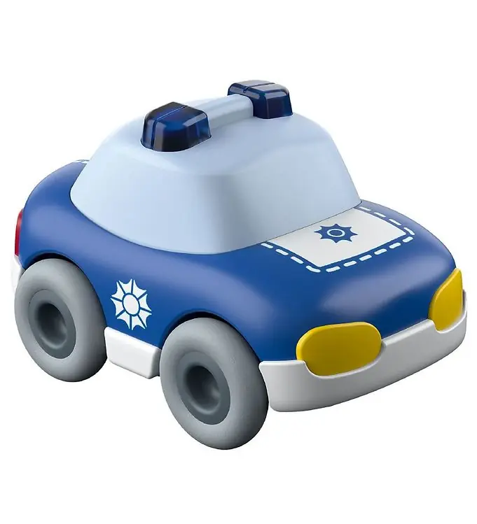 HABA Politieauto - 9,5 cm - Blauw Gecertificeerd