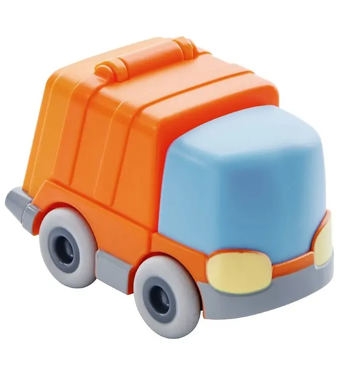 Laatste Kans HABA Vuilniswagen - 6,8 cm - Oranje
