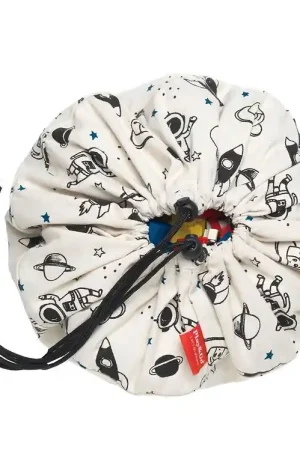 Play&Go Opbergtas - Ø40 cm - Space Laatste Kans