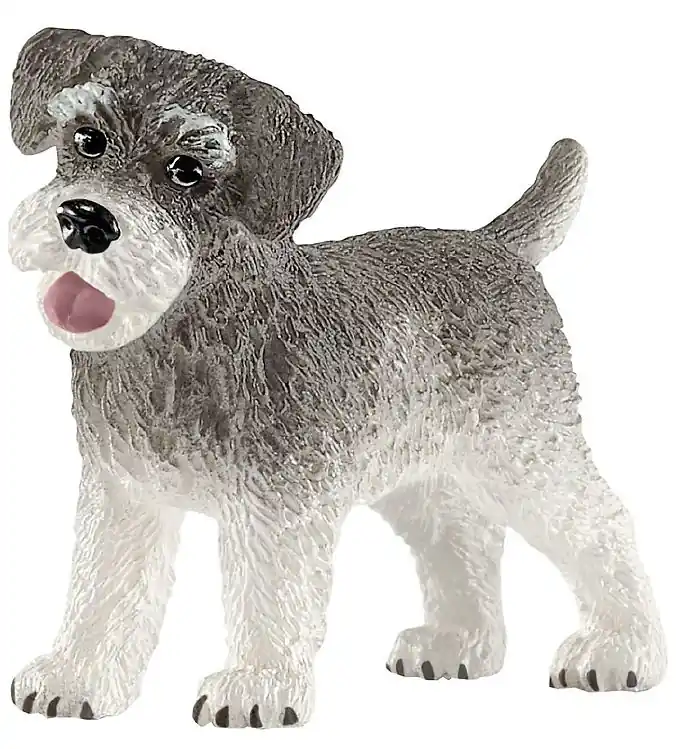 Schleich Dieren - Miniatuur Schnauzer - H: 4 cm 13892 Uitverkoop