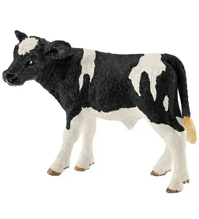 Schleich Dier - Zwart gemêleerd kalf - H: 5 cm 13798 Beste Prijs