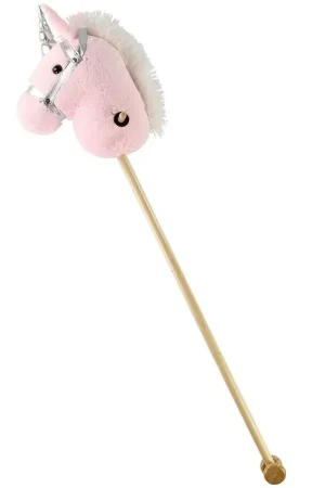 Teddykompaniet Hobbypaard - 100 cm - Roze Koopje