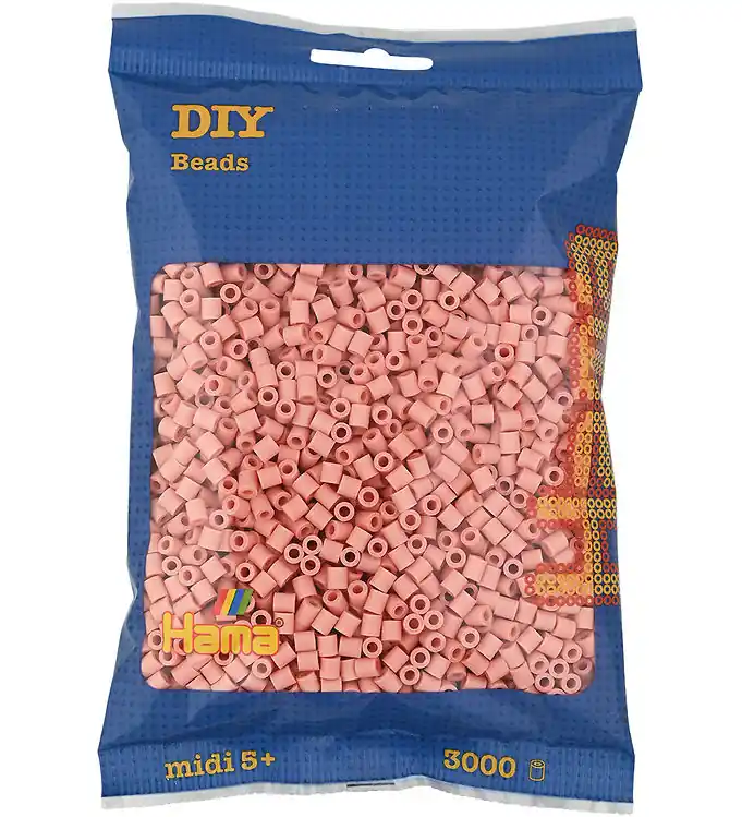 Koop Online Hama Midi Kralen - 3000 st. - 26 Mat Roze